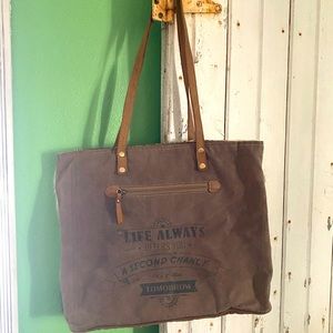 Myra Bag-Cotton Rug Tote, Used